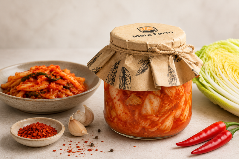 New at Meta Farm: Authentic Korean-Style Kimchi Has Arrived