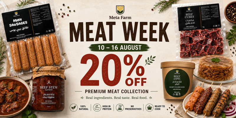 20% OFF Premium Meat Collection – High-Protein Ready Meals by Meta Farm