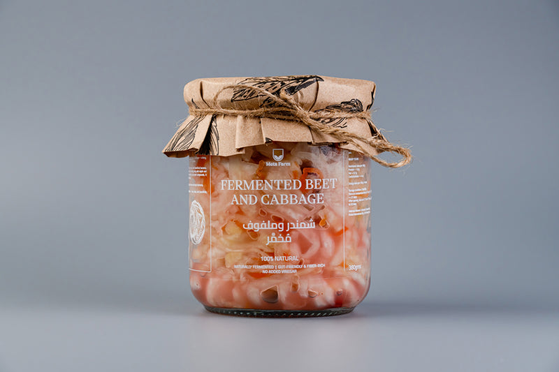 Fermented Cabbage with Lingonberries
