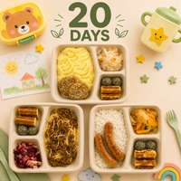 🌈 Little Heroes Monthly Lunch Plan — 20 Days