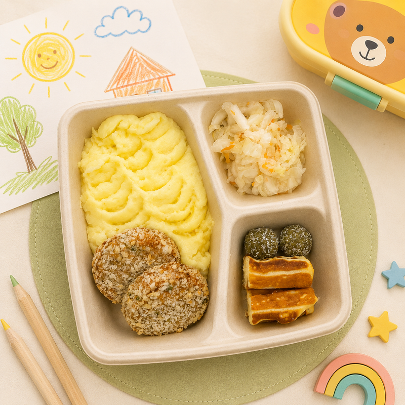 Little Hero Turkey Lunch Box