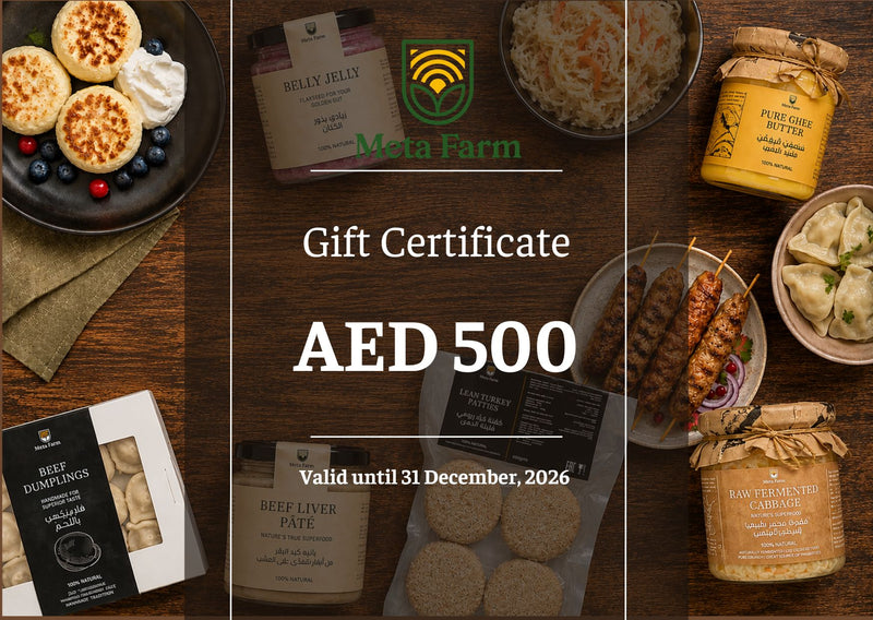 Gift Certificate 🎁 AED 500